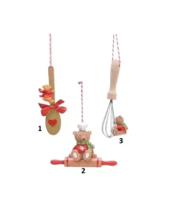 3 Figure Assortite Appenzini Tema Dolci Di Natale