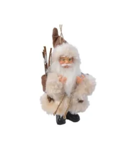 Addobbo Appendino Babbo Natale Con Occhiali 8X4X13 Cm