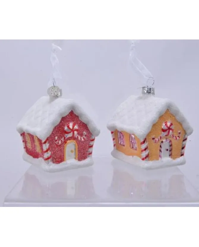 Addobbo Appendino Casetta Decorativa Per Albero Di Natale