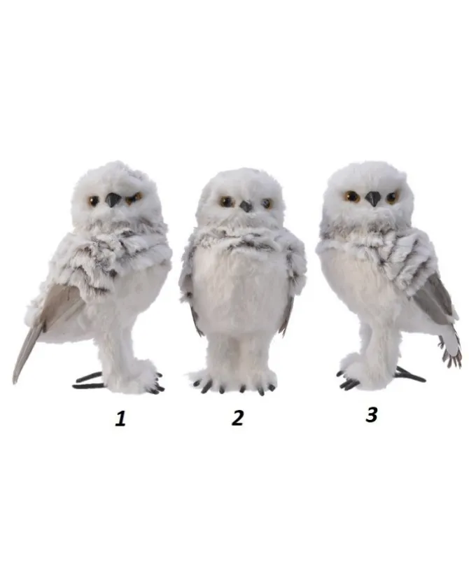 Addobbo Appendino Gufo Di Gommapiuma 8X10X15Cm 1Pz