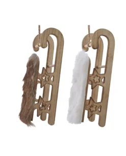 Addobbo Appendino Slitta 12X4X5,5 Cm Per Albero Di Natale