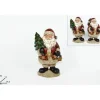 Addobbo Babbo Natale Con Alberello 29Cm