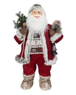 Addobbo Babbo Natale Elias 80 Cm