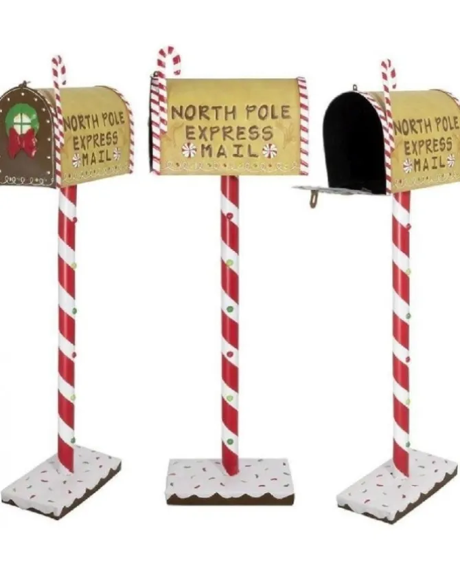 Addobbo Cassetta Postale In Metallo 102 Cm