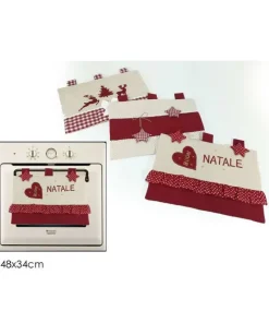 Addobbo Copriforno Natalizio 48X34Cm