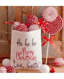 Addobbo Lecca Lecca Con Nastro Raso 2 Modelli 1Pz