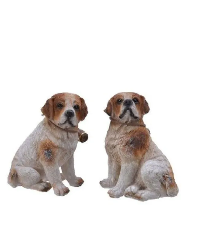 Addobbo Natalizio Cane Seduto 8Cm