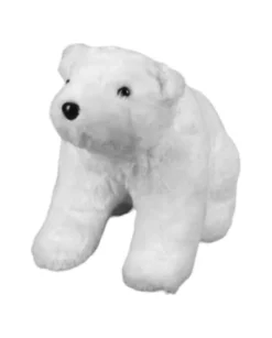 Addobbo Orso Bianco 32Cm