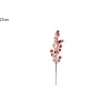 Addobbo Spillone Bacche Rosse Innevate 27Cm