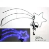 Addobbo Stella Cometa Da Esterno Con Luci Blu A Led 125X50 Cm