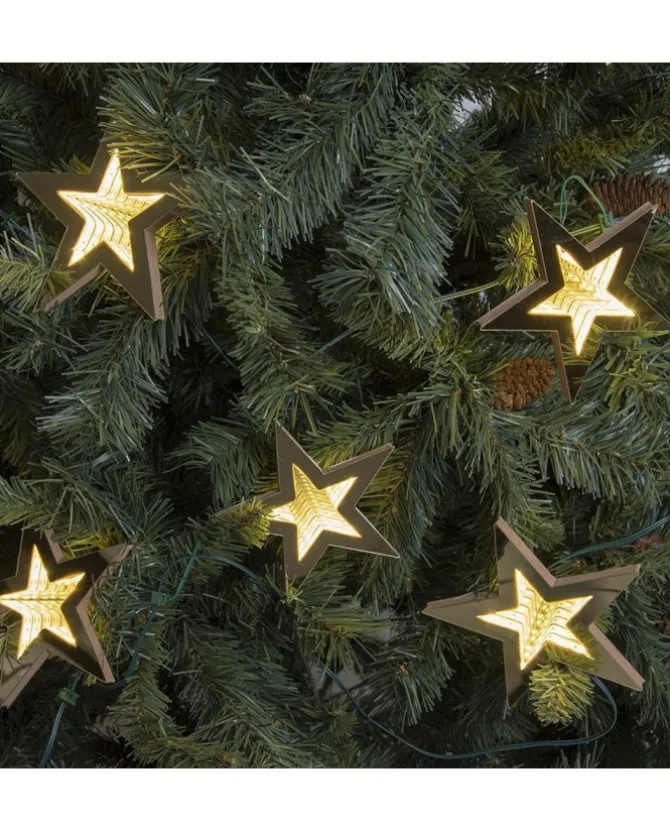 Addobbo Stelle Lumionose Per Albero Di Natale Con Trasformatore