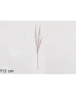 Addobbo Stelo 44 Rami Glitterati Rame 112 Cm