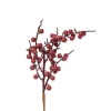 Addobbo Tralcio Bacche Burgundy 38Cm Per Decorazioni Natalizie