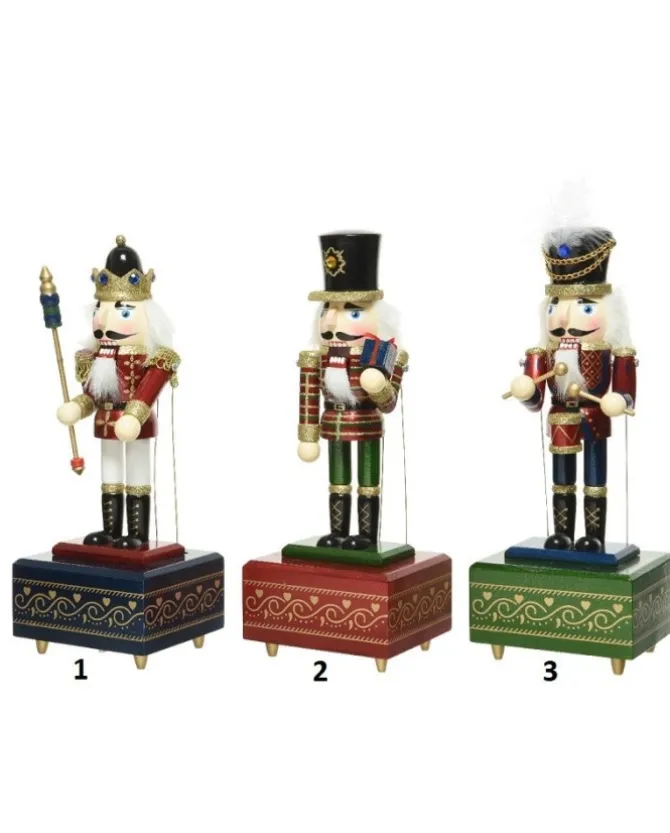 Adobbo Per Natale Carillion In Legno Di Abete Soldatino Schiaccianoci