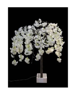 Albero Di Ciliegio Led Avorio 120 Cm