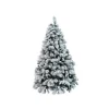 Albero Di Natale Bianco Innevato Milton 180 Cm |