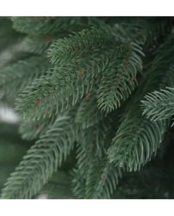 Albero Di Natale Effetto Real Touch Harrison H210 Cm Sistema Apertura A Ombrello