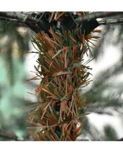 Albero Di Natale Effetto Real Touch Harrison H210 Cm Sistema Apertura A Ombrello