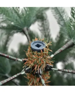 Albero Di Natale Effetto Real Touch Harrison H240 Cm Sistema Apertura A Ombrello