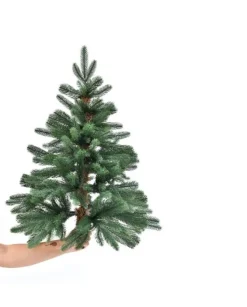 Albero Di Natale Effetto Real Touch Harrison H240 Cm Sistema Apertura A Ombrello