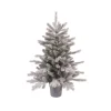 Albero Di Natale Grandis Mini Floccato 75Cm