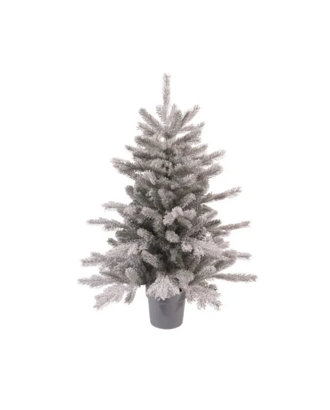 Albero Di Natale Grandis Mini Floccato 75Cm