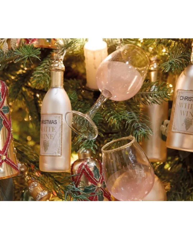 Appedino In Vetro Confezione Con Bottiglia E Calice