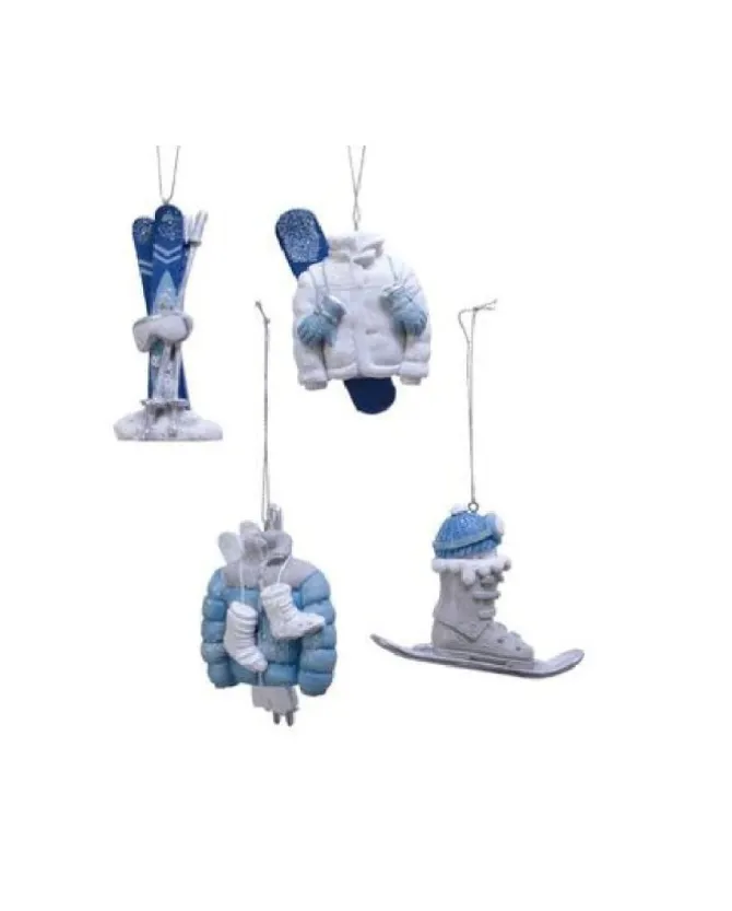 Appendini Per Albero Di Natale Sci - Scarpe Da Neve - Giacca Da Neve