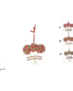 Appendino 3 Lecca Lecca Per Albero Di Natale