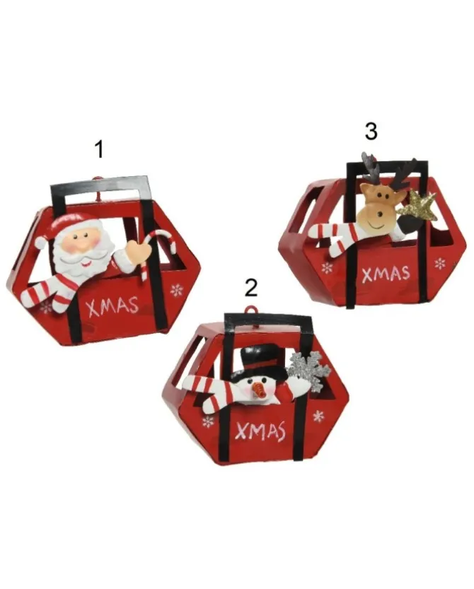 Appendino Da Albero Cabina In Ferro 3 Modelli