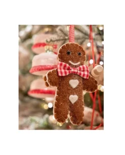 Appendino Da Albero Pan Di Zenzero Lana 2 Modelli Assortiti