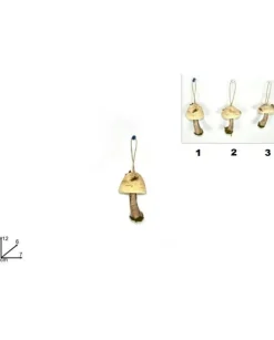 Appendino Fungo 17X6X7Cm Per Albero Di Natale