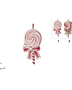 Appendino Lecca Lecca 9,5X6Cm Per Albero Di Natale