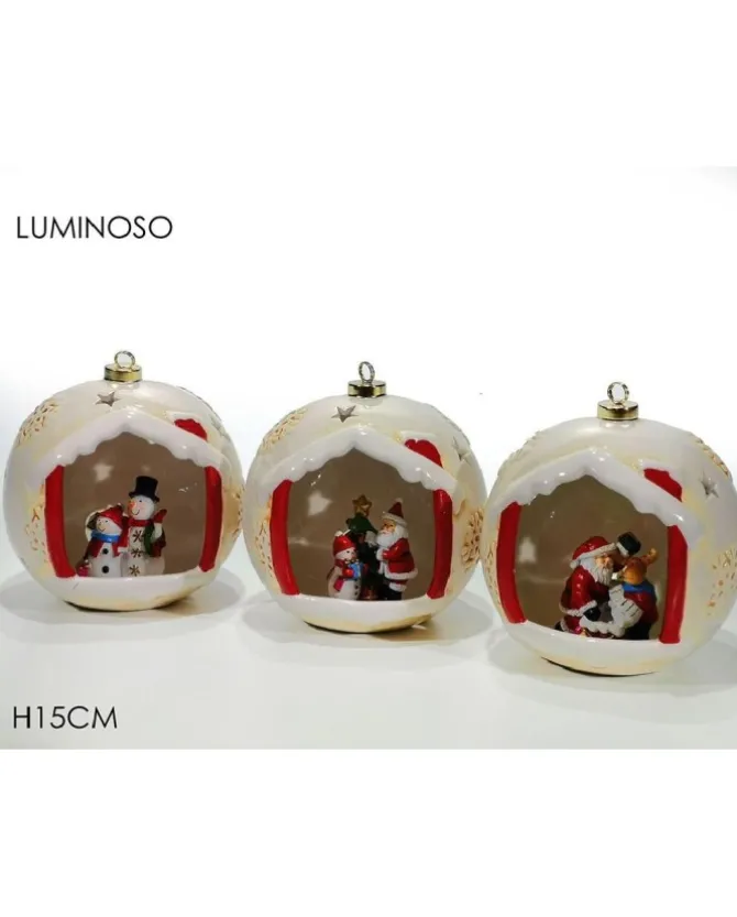 Appendino Palla Con Luce 3 Ass