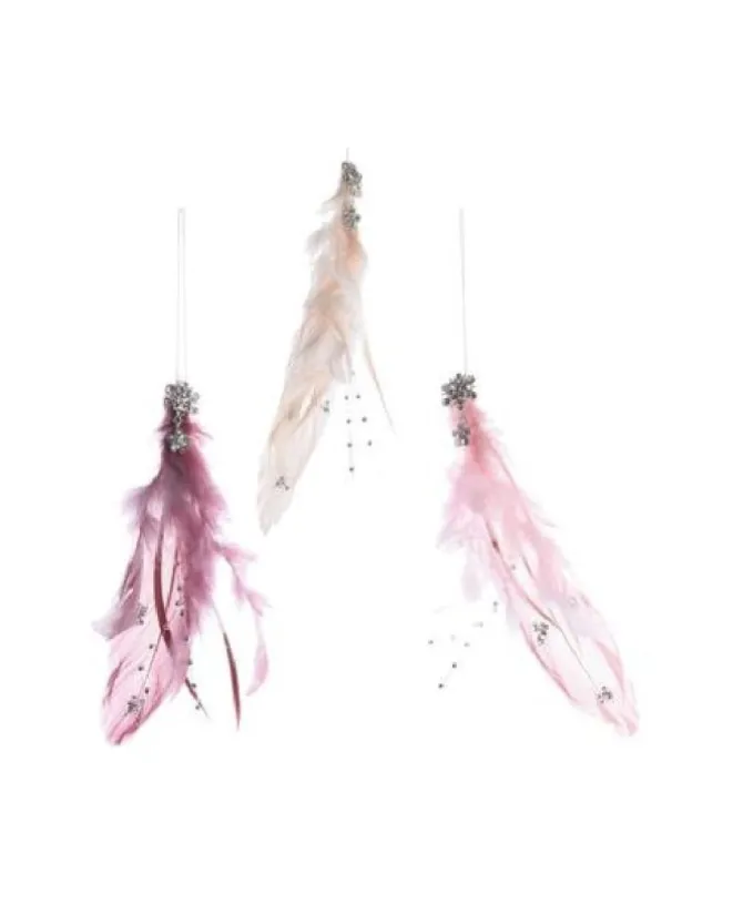 Appendino Per Albero Di Natale Piuma