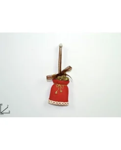Appendino Sacchetto Con Regali Piccolo 8Cm Per Albero Di Natale