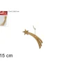 Appendino Stella Cometa Oro 15 Cm Per Albero Di Natale