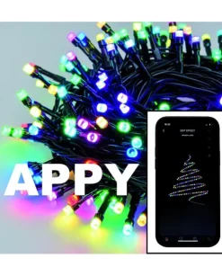 Appy Catena 20M 200 Led Rgb Con Applicazione Bluetooth