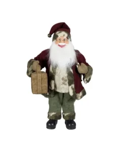 Babbo Natale Tim 60 Cm Con Valigia