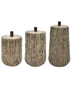 Base Grande Effetto Tronco O35X55 Per Albero 210 - 270 Cm