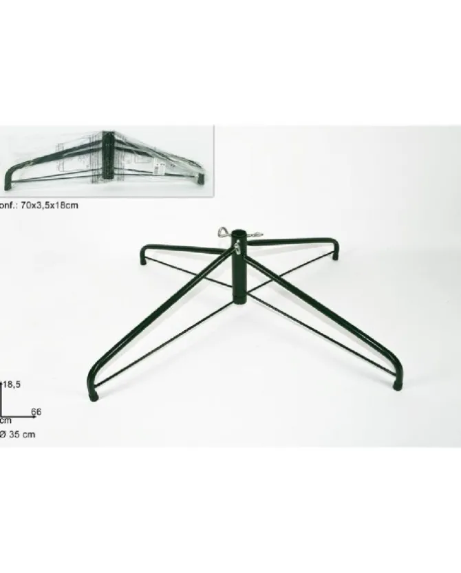 Base Richiudibile Per Albero Di Natale 18,5X66 Cm