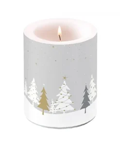 Candela Natalizia Disegno Alberi