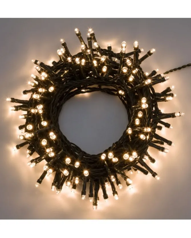 Catena Lineare Tl-C 200 Led Bianco Caldo O5Mm Reflex, Memory Controller 8 Giochi