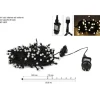 Catena Luci 240 Led Per Uso Esterno/Interno Bianco Caldo Per Albero Di Natale
