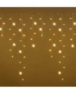 Catena Luci Mini Led Bianco Caldo 504Xh96Cm