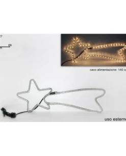 Cometa Luminosa Luce Bianca Per Esterno 27X66Cm