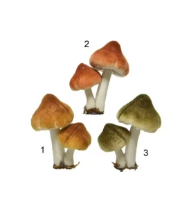 Decorazione Fungo Con Clip 3 Versioni