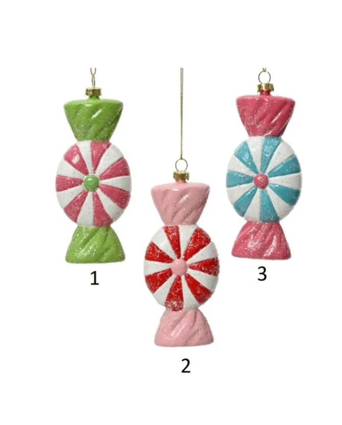 Decoro Caramelle In Plastica 3 Modelli Assortiti