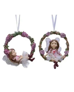 Decoro Da Albero Fatina 2 Sogetti