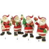 Decoro Natalizio Babbo Natale 19 Cm In 4 Varianti